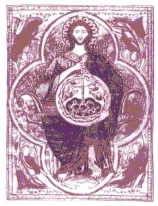 The Great Architect illustration from French Bible Moralisee