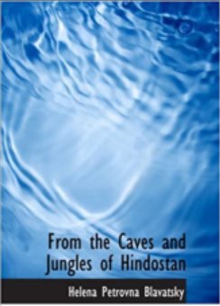 Cover of HPB's book on Hindostan travels
